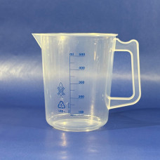 Plastic PP Measuring Jug, printed graduations, 500ml, EACH