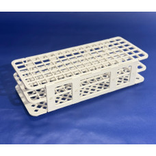 Plastic Test Tube Rack PP, White, 13mm x 90 holes (6x15), EACH