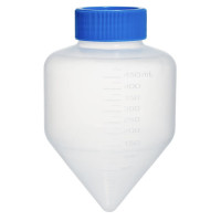 Centrifuge Tubes 500ml, Conical Bottom Polypropylene, Sterile bag of 5, Box 40