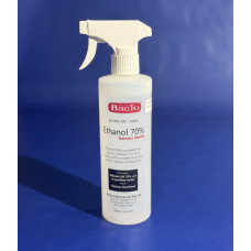 Ethanol Undenatured 70% AR (CAS 64-17-5) ER70U PERMIT REQUIRED, UN No 1170, DG Class 3, Gamma Sterile, 500ml Trigger Spray Pack