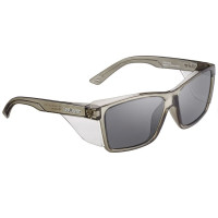 Bolle STKS 420 PLATINUM AS/AF Graphite PC Safety Glasses with Smoke PC Lens