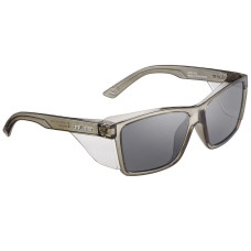 Bolle STKS 420 PLATINUM AS/AF Graphite PC Safety Glasses with Smoke PC Lens