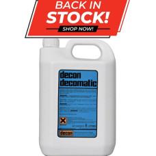 IN STOCK NOW - Decon Decomatic, Surface Active Cleaning Agent For Glass Washers IN STOCK NOW - Decon Decomatic, Surface Active Cleaning Agent For Glass Washers