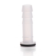  Plastic hose connection with silicone rubber seals, straight, GL 18, EACH