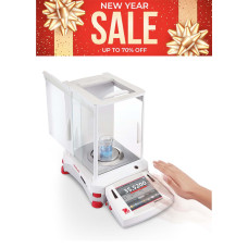 NY SALE - Ohaus Explorer Balance 220g x 0.0001g with AutoCal with electronic doors