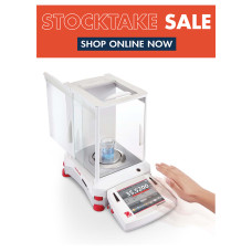 STOCKTAKE SALE - Ohaus Explorer Balance 220g x 0.0001g with AutoCal with electronic doors STOCKTAKE SALE - Ohaus Explorer Balance 220g x 0.0001g with AutoCal with electronic doors