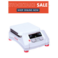 STOCKTAKE SALE - Ohaus Guardian 5000 Digital Hotplate Stirrer, Ceramic Top Plate 17.8 x 17.8cm STOCKTAKE SALE - Ohaus Guardian 5000 Digital Hotplate Stirrer, Ceramic Top Plate 17.8 x 17.8cm