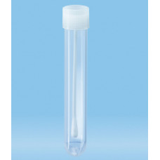 Cotton Transport Swabs with 85mm plastic stem, Sterile in Plastic tube 16.5x101mm, Box 100