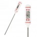 Lollipop Waterproof Digital Thermometer With SS Probe, –50 to 300°C