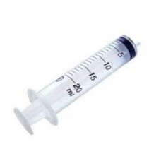 BD 20ml Syringe, Eccentric Luer Slip Tip, Box 120