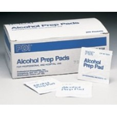 Alcohol Skin Prep Wipes, Individually Wrapped, Box 200