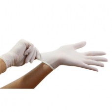 Latex Examination Gloves, Powder Free, X-SMALL, Box 100