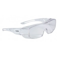 Bolle OVERLIGHT II Safety Glasses, Clear lens