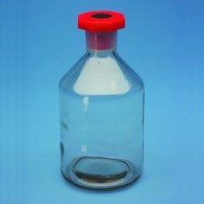 Clear Glass Reagent 500ml Bottles With 24/20 Poly Stopper