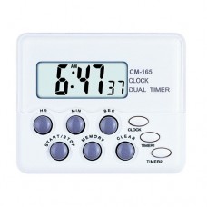 DUAL Channel 24 Hr Up/Down Timers & Clock