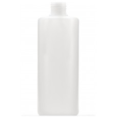 500ml Cylindrical Bottle, HDPE with 28mm Cello Wadded White Cap