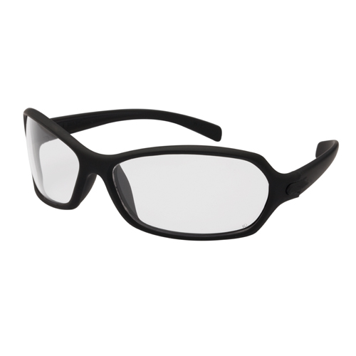 Bolle Hurricane Safety Glasses – Black Frame With Smoke Lens, AS/AF Impact Rating