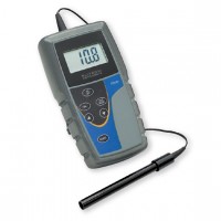 Ion 6+ pH/Ion/ORP Meter, single junction pH electrode ECFC7252101B, ATC probe & carrying kit